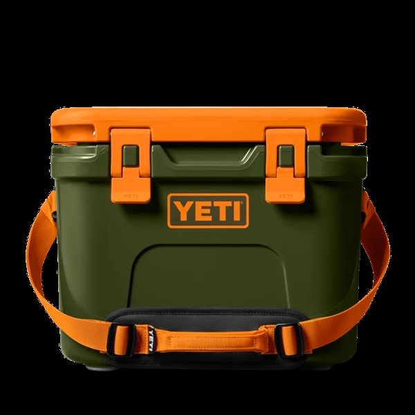YETI - Roadie 15 Cooler - Olive/King Crab Orange
